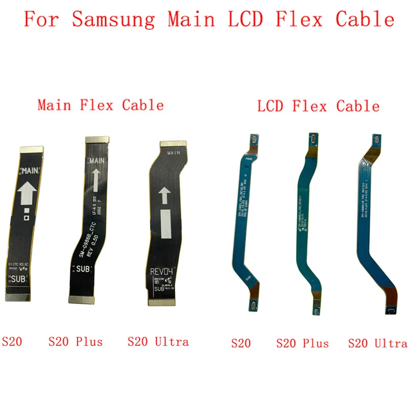 

Main Board Motherboard Flex Cable For Samsung S20 S20 Plus S20 Ultra LCD Display Flex Cable Repair Parts