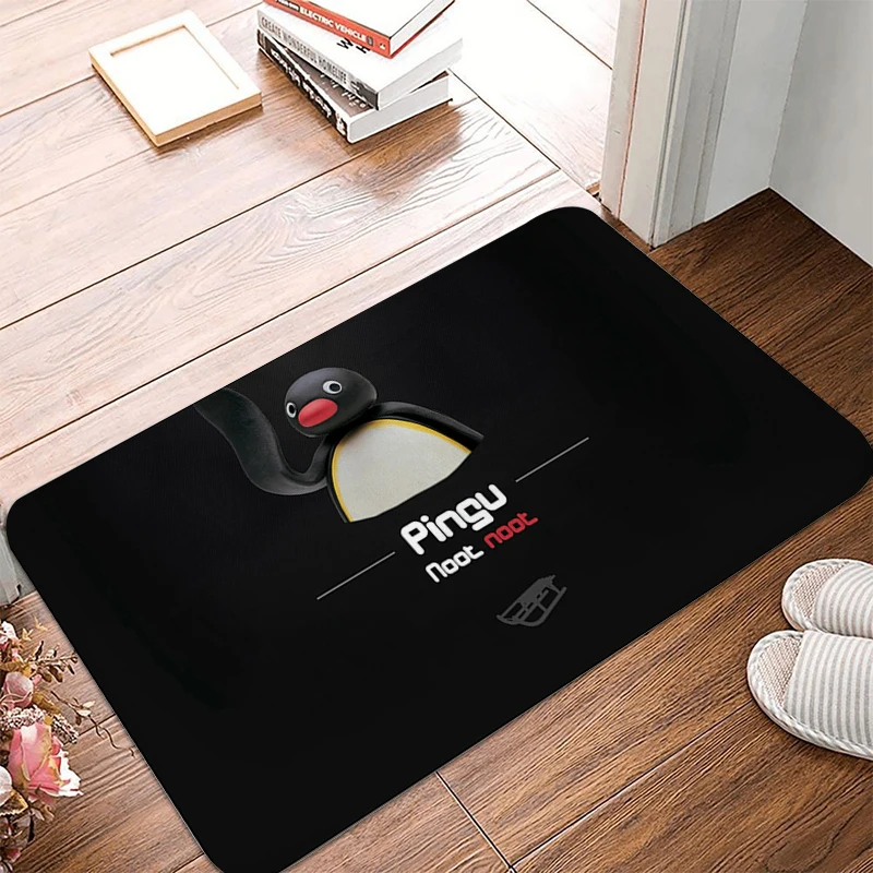 

House Entrance Mat Pingu Carpets Kitchen Carpet Room Mats Rugs Cute Rug Home Bath Foot Prayer Bathroom Door Doormat Floor Living