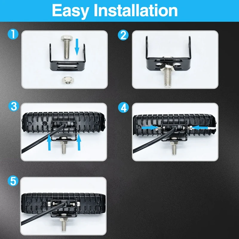 Рабочая подставка для внедорожника 6 дюймов 6000K 30 Вт