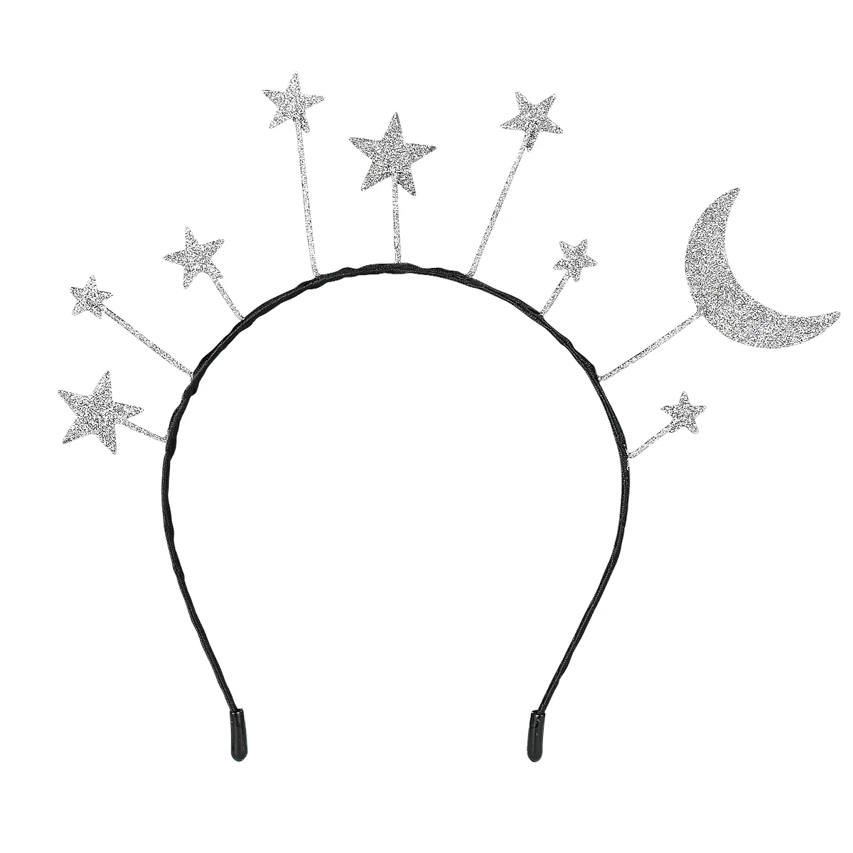 

Headband Birthday Moon Star Costume Space Sun Accessories Glitter Hairband