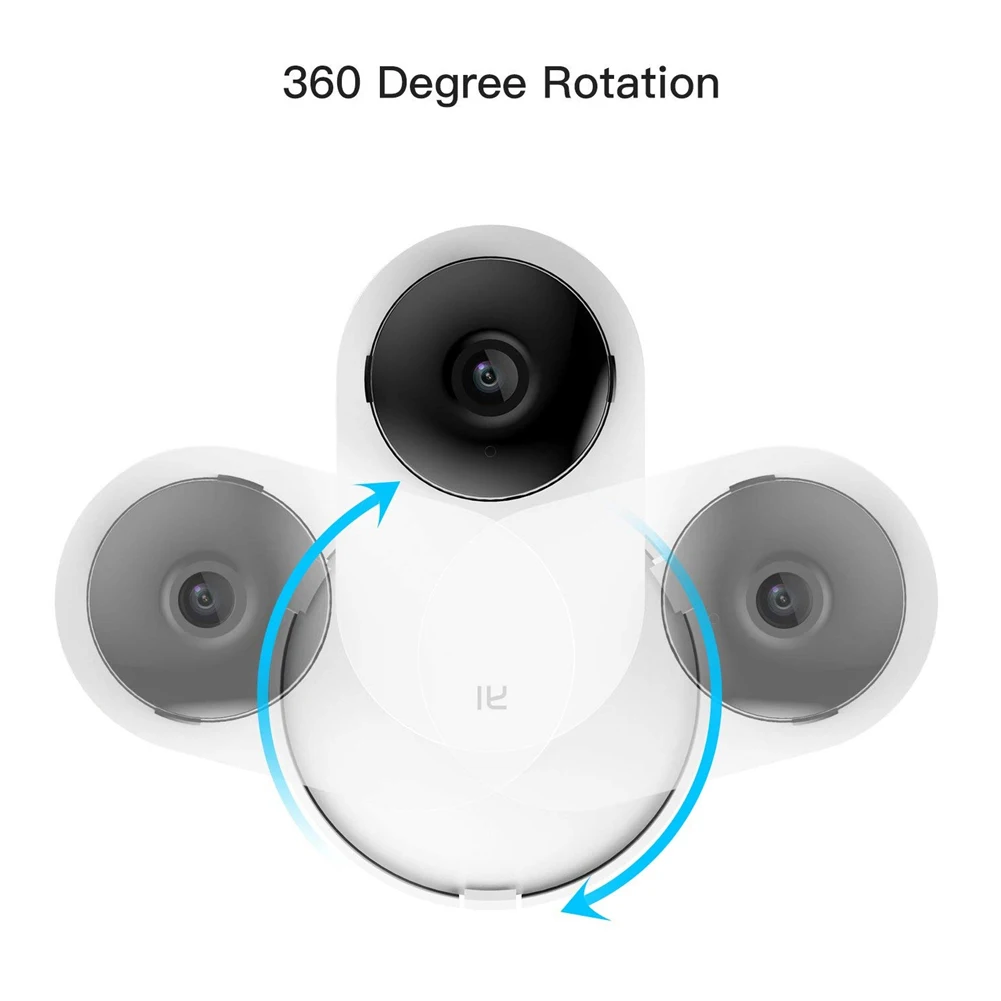 Настенное крепление для домашней камеры YI 1080P держатель с поворотом на 360
