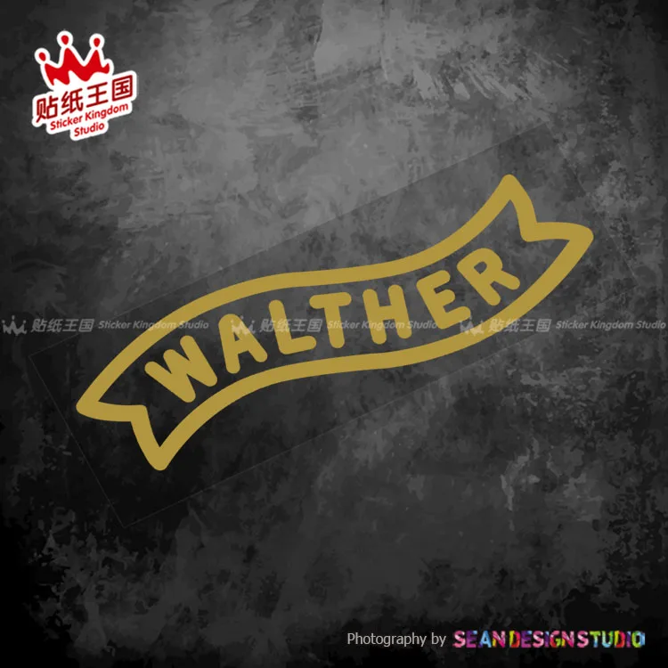 

Военные наклейки для Walther, автомобиль, внедорожник, мотоцикл, мотоцикл, водонепроницаемые наклейки J04