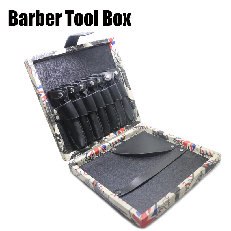 Salão de Beleza Caixa de Ferramentas Bolsa de Cabeleireiro Barbeiro Acessórios Atorage Case Transporte Clippers Tesoura Pentes Ferramenta Viagem Organizador Mala