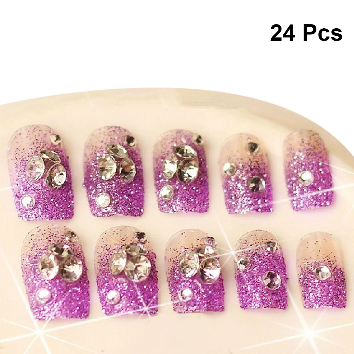 

24 шт., женские Искусственные ногти