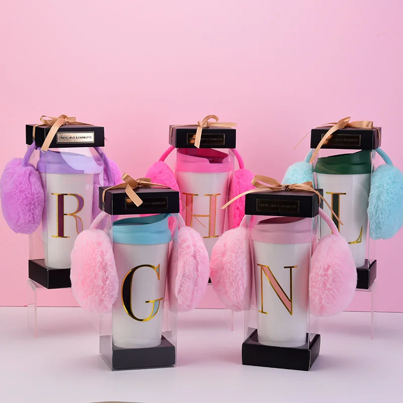 

European Coffee Cup Fashion High Cup Double-layer Insulated Water Cup