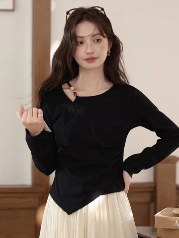 ALXNAN женская футболка из хлопка