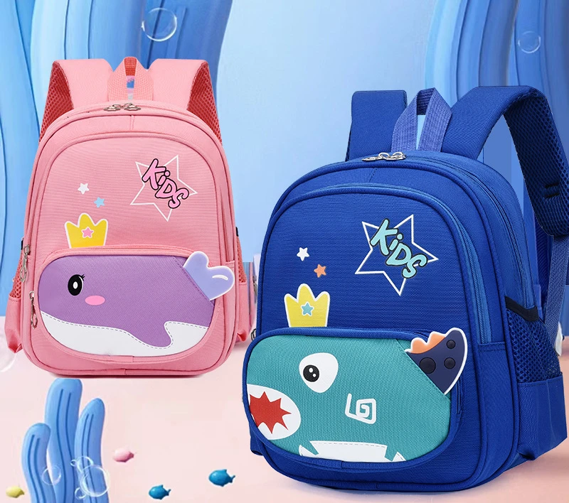 Children's Schoolbag Kindergarten Children Cartoon Backpack 3-6 Years Old Preschool Boys and Girls Load Reduction Backpack