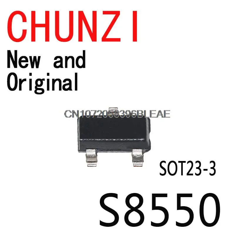 100 шт. новые и оригинальные S8550D SMD SOT23 SOT23-3 2TY SMD S8550
