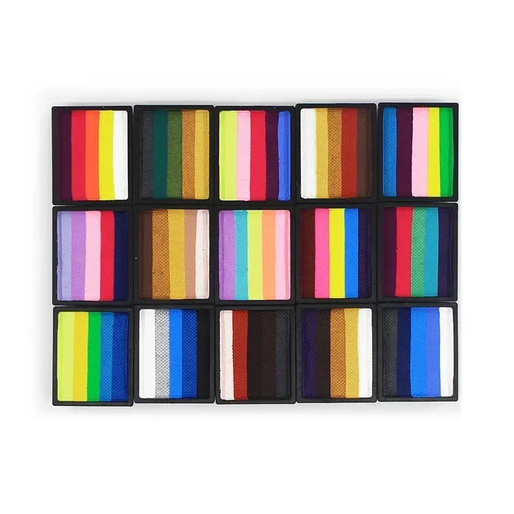 25 г разноцветная детская картина для тела оптовая продажа палитра красок лица