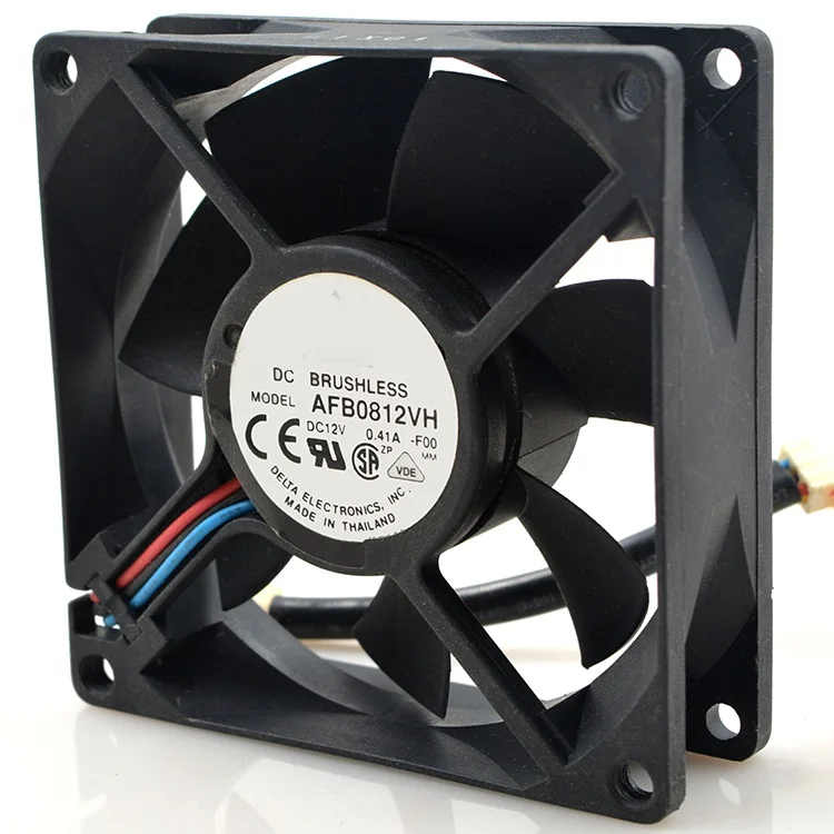 

Новый оригинальный AFB0812VH 8025 12V 0.41A 8 см охлаждающий вентилятор