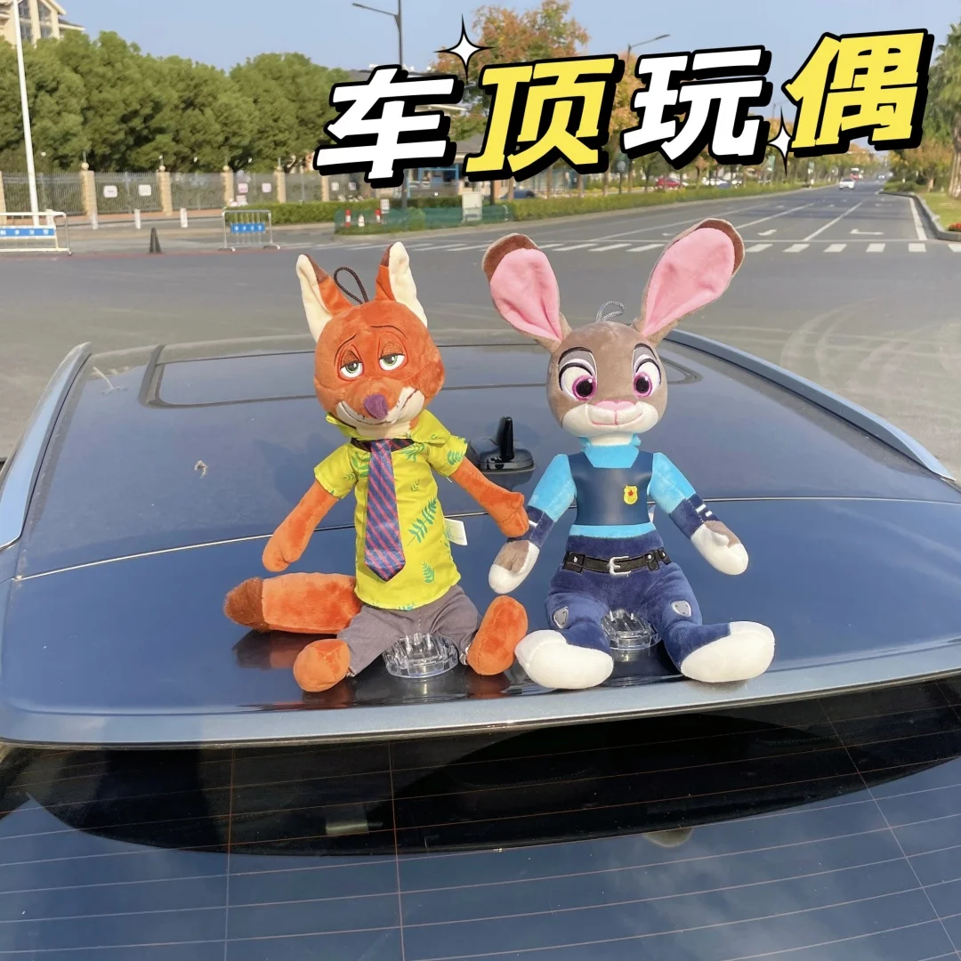 Disney Kawaii Judy Stellalou Lotso Kuromi украшения на крышу Автомобильная кукла задняя подвеска