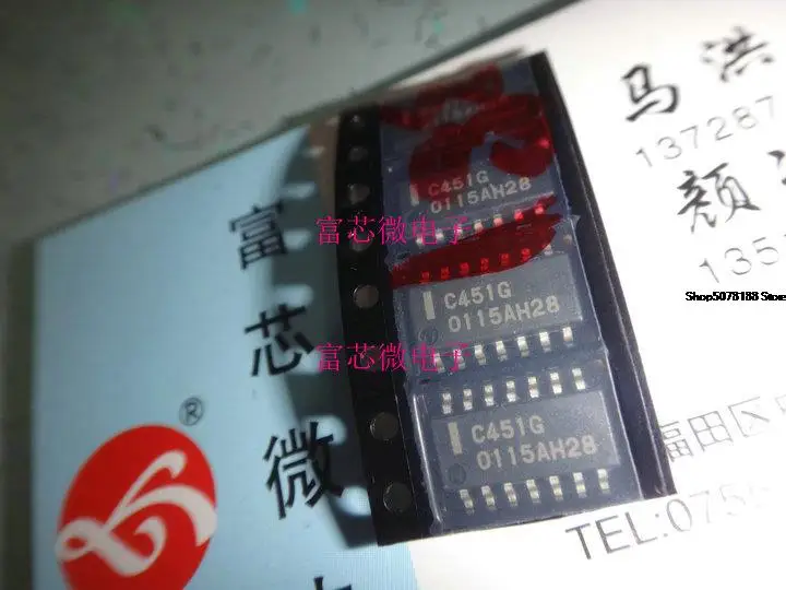 Оригинальный C451G UPC451G SOP14 10 шт.