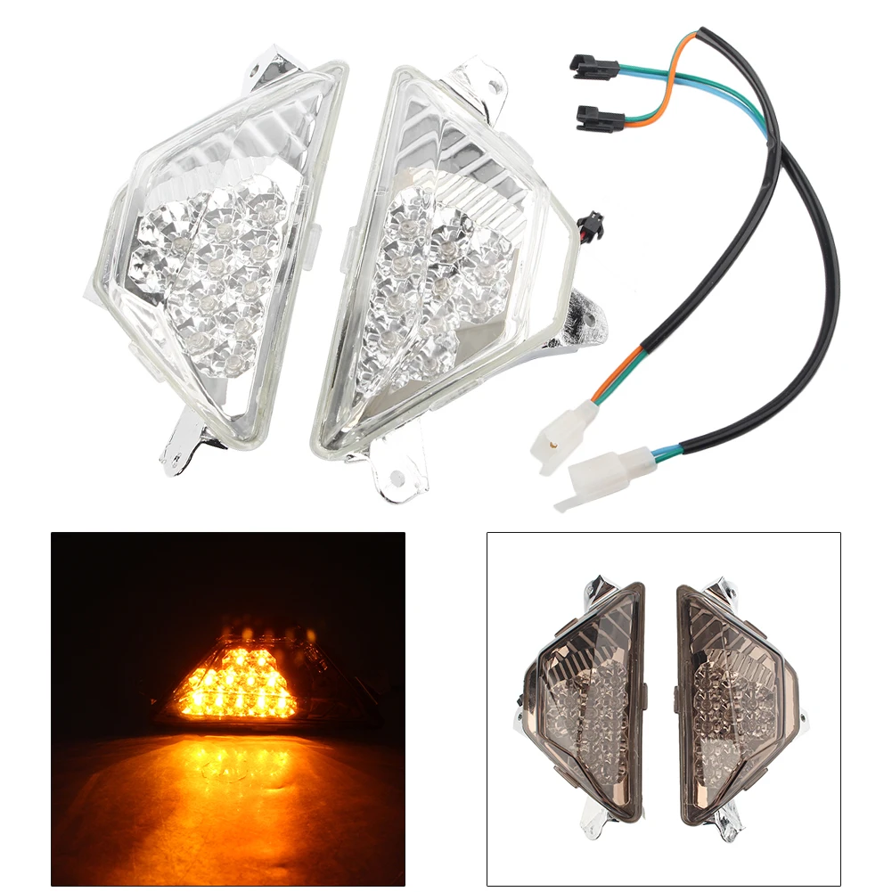 Мотоциклетный светодиодный указатель поворота мигающий индикатор для Kawasaki Ninja