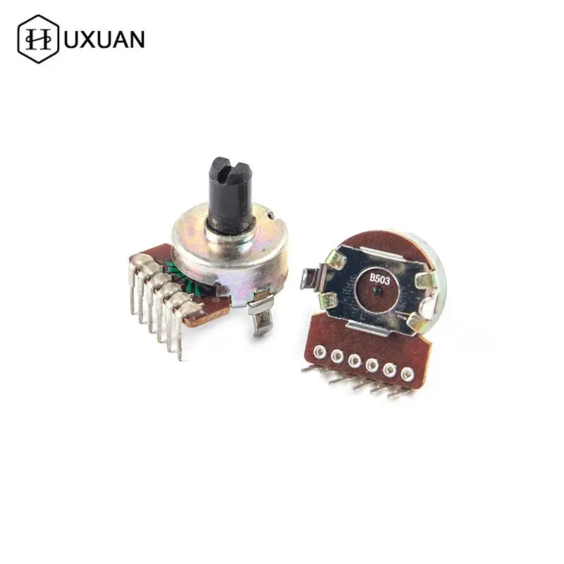 

Полукруглый вал типа 161, 2 шт., B503, 10 мм, хвостовик потенциометра, 6-контактный усилитель мощности, переключатель потенциометра для настройки