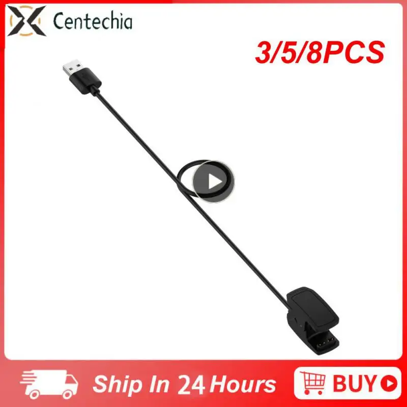 

3/5/8PCS 5v Multifunctional Data Cable Clip Charger Cord Smart Watch Usb Charging Base Portable Adapter Dock Cord