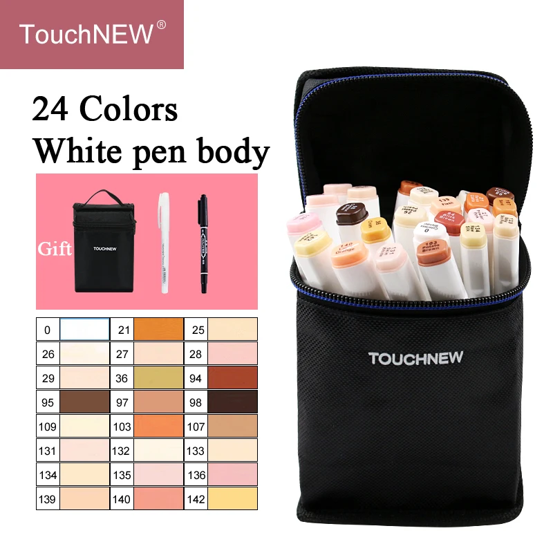 

TOUCHNEW маркеры для рисования 24 цвета