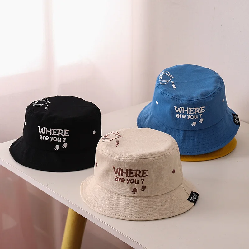

Шляпа рыбака с мультяшной собакой Корейская версия милой весенне-осенней шляпы для мальчиков и девочек Солнцезащитная шляпа с УФ-защитой необходимая уличная Солнцезащитная шляпа