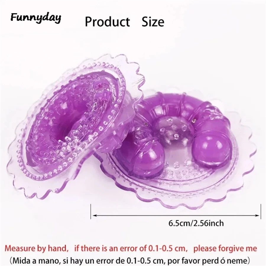 2 шт. вибратор для груди присоска сосков массажер наклейки женские мастурбаторы