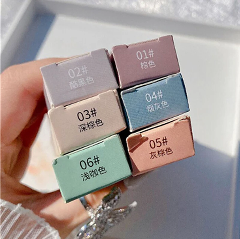 Ультратонкий треугольный карандаш для бровей Maxfine точный долговечный