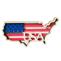 american independence day wooden crafts map hanging sign decorative plaque