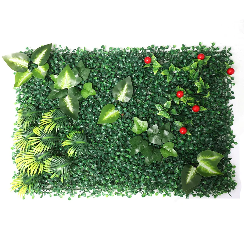 Artificial Plant Lawn Grass Simulation Lawn Decorative Wall Plant for Garden Outdoor Interior Shop Hotel Balcony Decoration