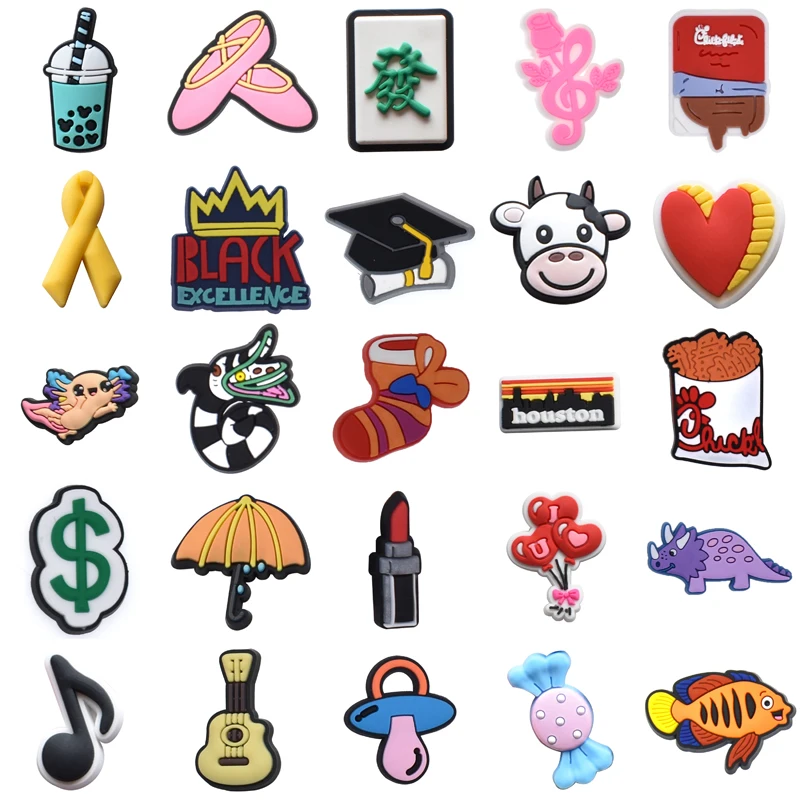 

Shoes Accessories Para Pins Kids Decorations for Crocs Shoe Charms Packs Boy Girl Gifts Set Jeans Women Charm Wholesale Bulk Men