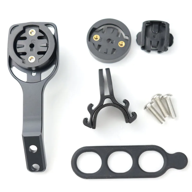 

Новинка 2021, черный удлинитель на руль велосипеда, компьютерное крепление из сплава, в комплекте Кронштейн для GPS-навигатора, держатель для фактора, велосипедные аксессуары