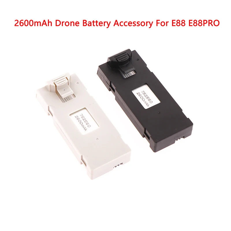 

3.7V 2600mAh Drone Battery Accessory For E88 E88 PRO Ls-E525 E525 PRO Mini Uav Drone Battery Drone Spare Part Battery