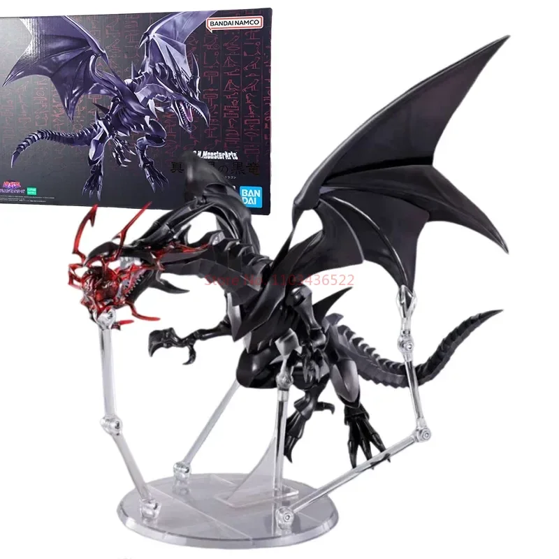Фигурки героев аниме Bandai S.h.mo nsterarts Shm Yu-gi-oh Red Eyes Black Dragon подарочные модели