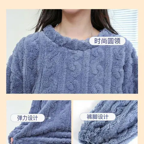 Женский коралловый бархатный флисовый свитшот Y2K