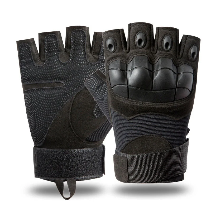 

Road Fingerless Off Skiing Motorbike Cycling Protective Work Outdoor Goalkeeper Bicycle Riding Racing Motorcycle Gloves