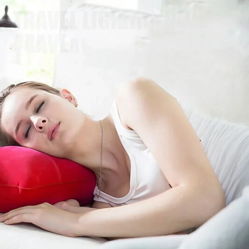 Подголовник для самолета сверхлегкая складная нейлоновая надувная подушка