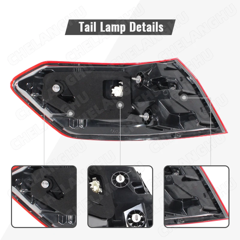1 шт. правый внешний задний фонарь для Benz W212 E200 E250 E300 E350 E400 2014 2015 американская