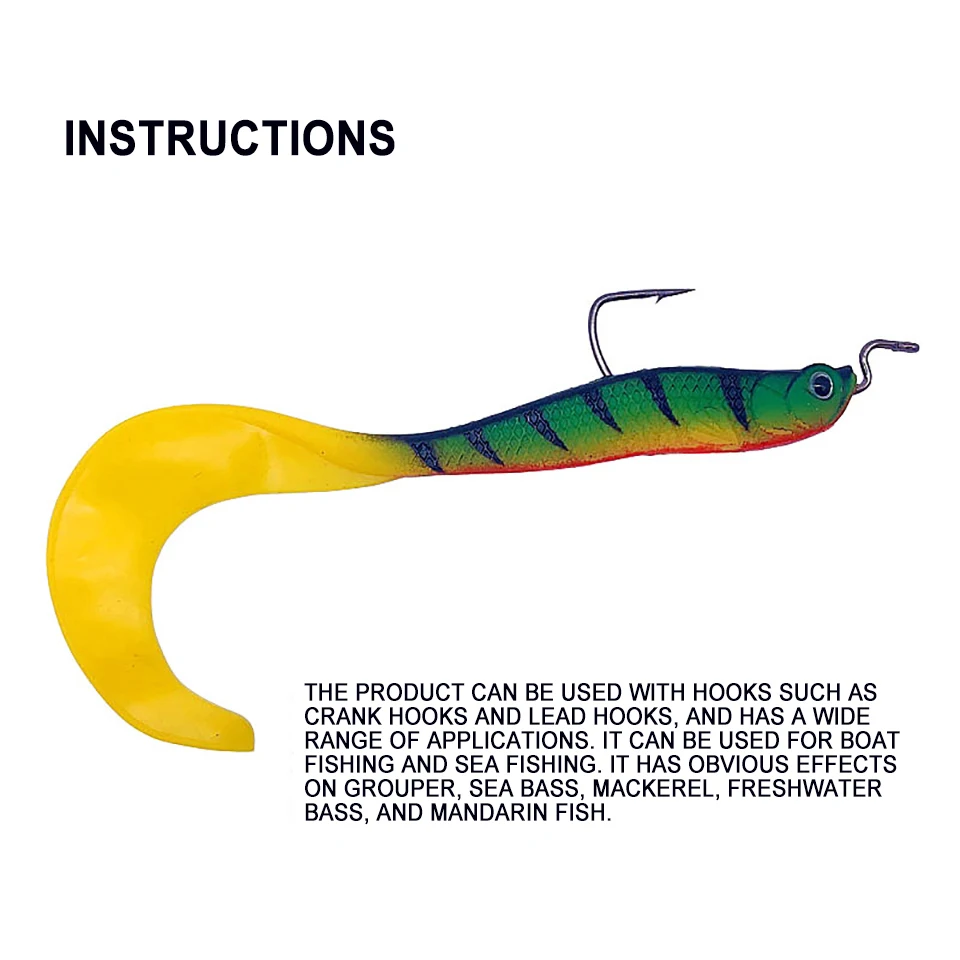 1 шт. Мягкая приманка свинцовый крючок искусственная 125 мм/6 5 г плавающая раковина