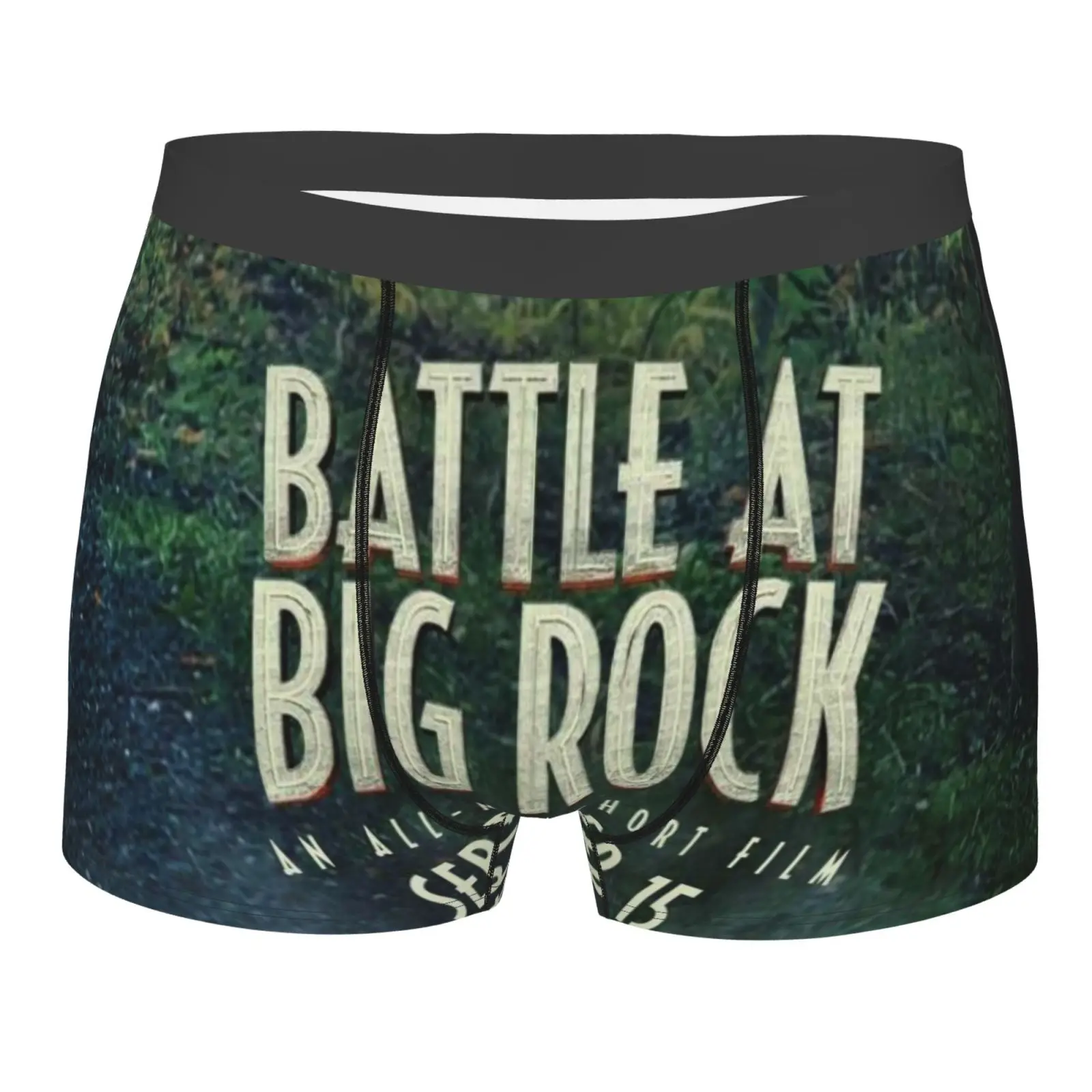 

Battle At Big Rock 261 Men's Panties Men's Underpants Polyester Print Boxer Shorts Mens With Fly Long Long Men Polyester White