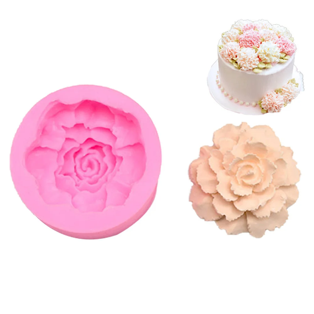 

Diy Carnation Cake Mold Chocolate Cake Fold Sugar Silicone Mold Modern Minimalist Round Cake Silicone Mold Silicone Mold