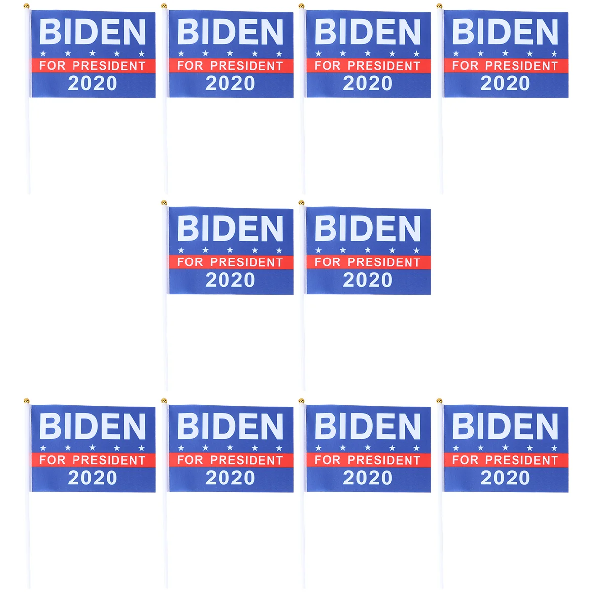 

Flag Biden Election Presidential 2020 Hand Support Campaign Banner Flags American Fans Gift