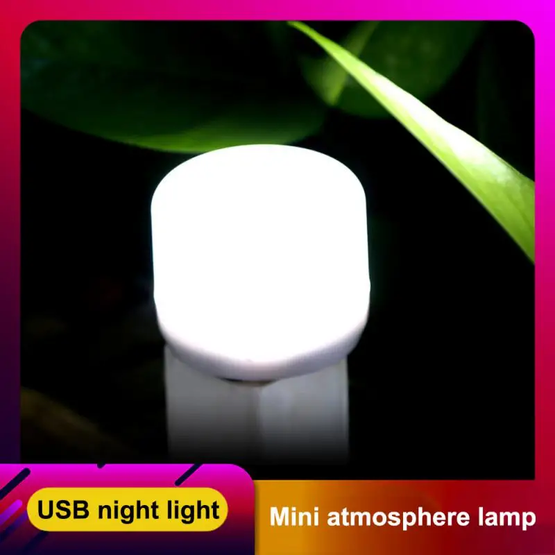 

Usb-лампа с разъемом, 5 в постоянного тока, мини-светодиодная лампа для ночного освещения, портативная Светодиодная лампа для защиты глаз, Usb-л...