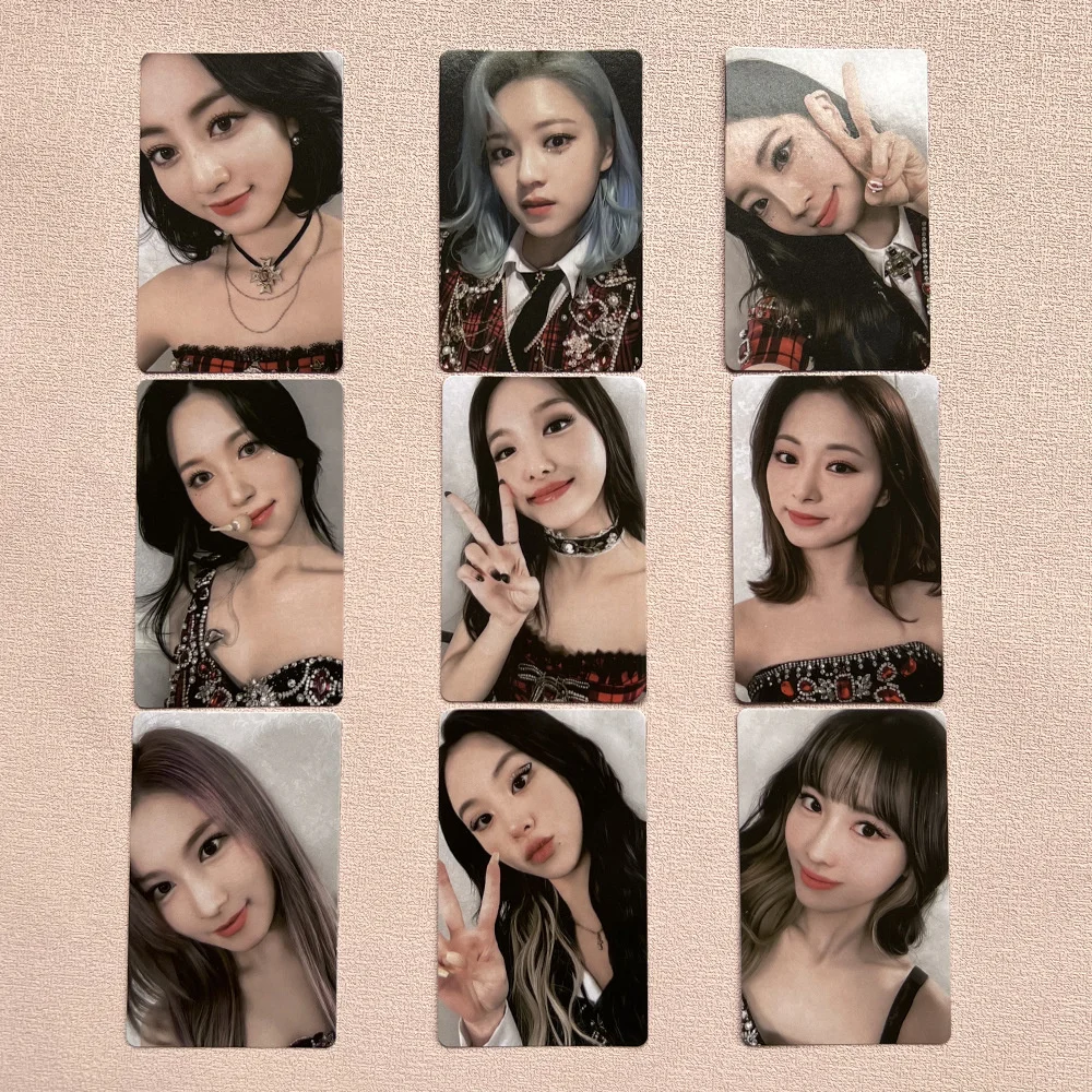 

9pcs/set KPOP TWICE 4TH WORLD TOUR III IN SEOUL DVD Randomcard Smallcard World Tour Seoul New Korea Group Thank You Card K-POP