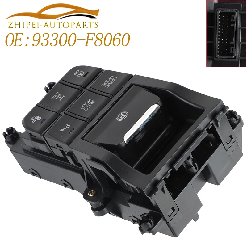 

93300-F8060 электронный переключатель ручного тормоза, кнопка управления автомобиля 93300F8060 93300D3030 для Hyundai Tucson TL 2015-2018