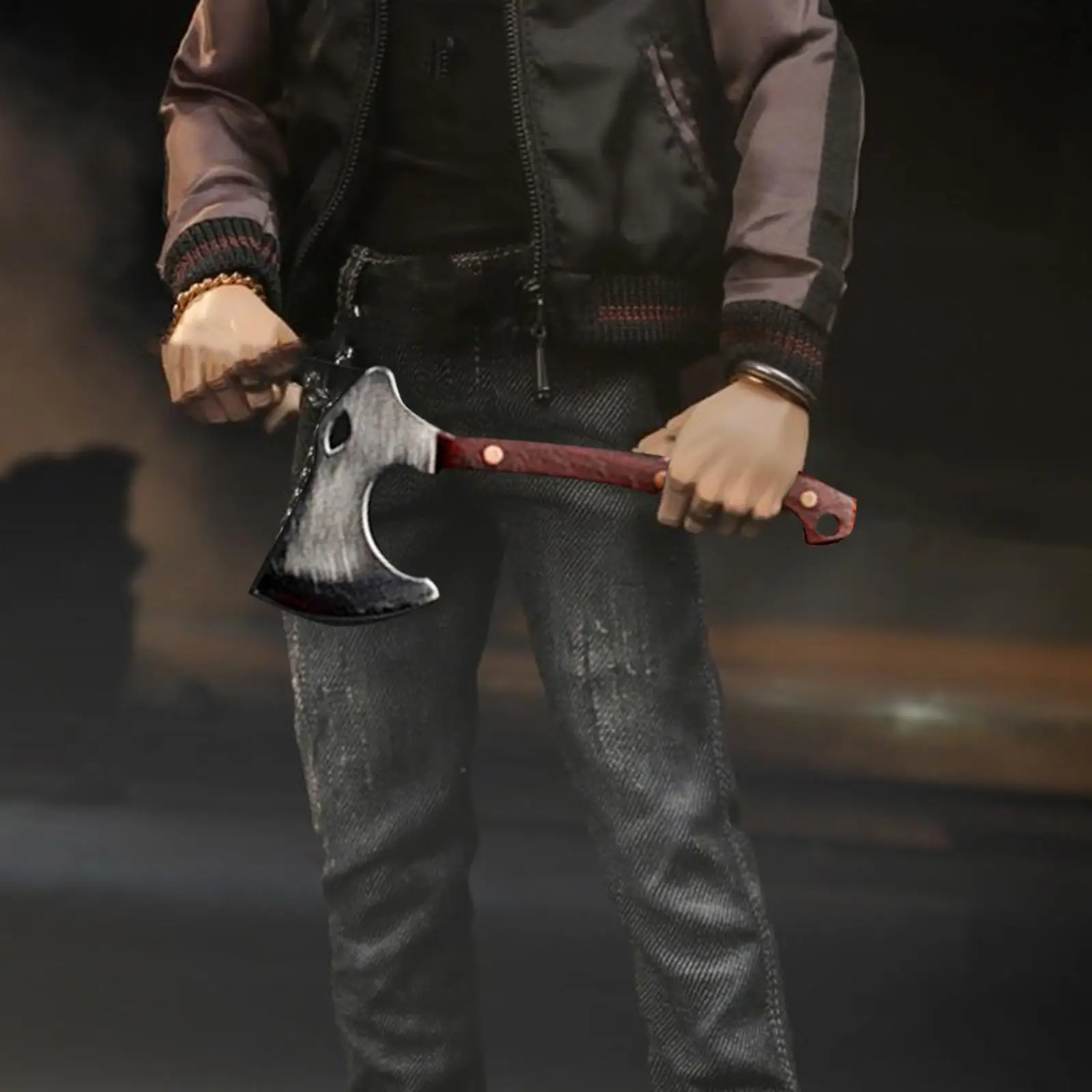 

1:6 военный топор, модель сцены, Легкая ручная работа, прочная игрушка для косплея, для 12 дюймов, мужской экшн-стиль