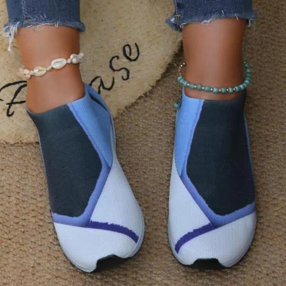 Туфли женские сетчатые без шнуровки дышащие кроссовки для тенниса лоферы