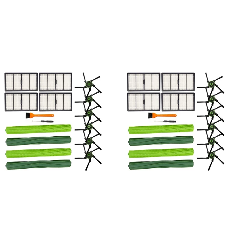 

2 Set For Irobot Roomba S9 (9150) S9 + S9 Plus (9550) S Series HEPA Filter Side Brush Roller Brush Cleaning Tool