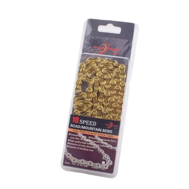 Sports 9/10/11 Speed Bicycle Chain Ultralight Half Full Hollow MTB Road Mountain Bike Chains Cycling Accessories Bicycle Parts