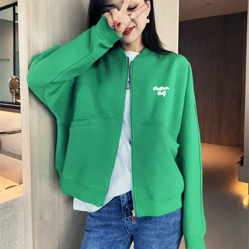 New Women's Golf Clothing 2022 Autumn Women Golf Jackets Windbreak Fashion Casual Women's Golf Suit Women Malbon Golf Wear