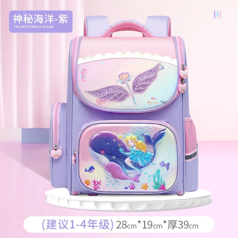 Children School Bags for Girls Orthopedic Backpack Kids cartoon Backpack schoolbag Primary School backpack Kids Satchel mochila