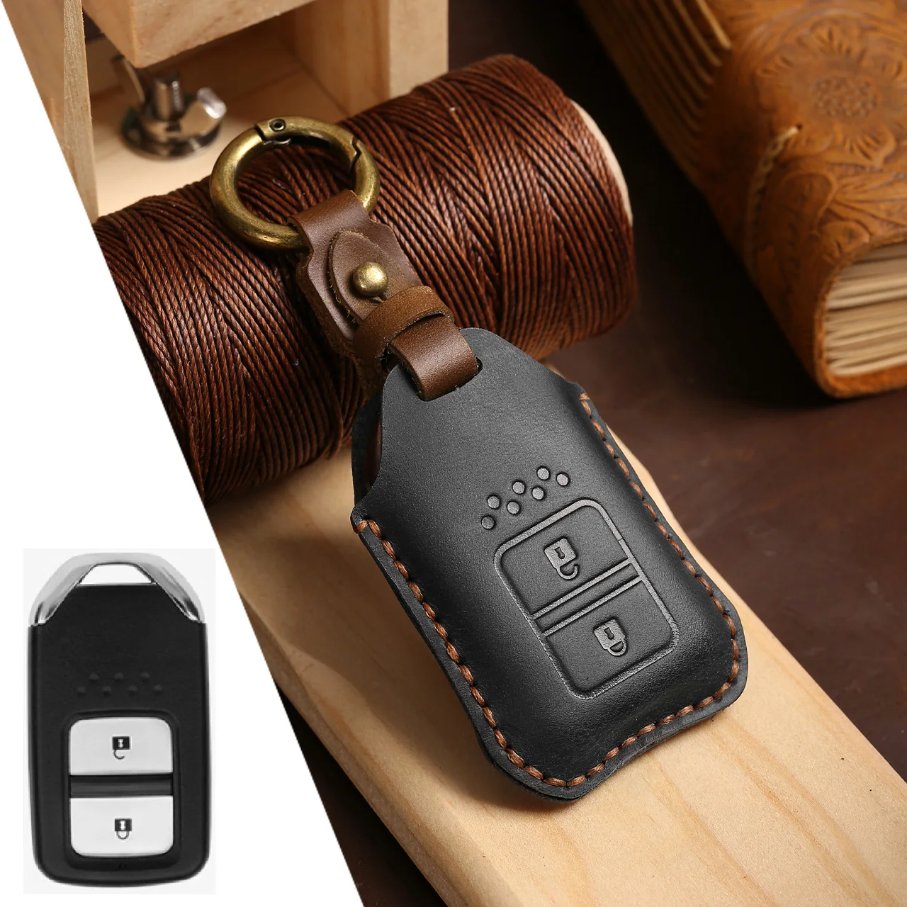 

Чехол для дистанционного ключа автомобиля, брелок для Honda Vezel City Civic Jazz BRV BR-V HRV, защитный брелок, автомобильные аксессуары