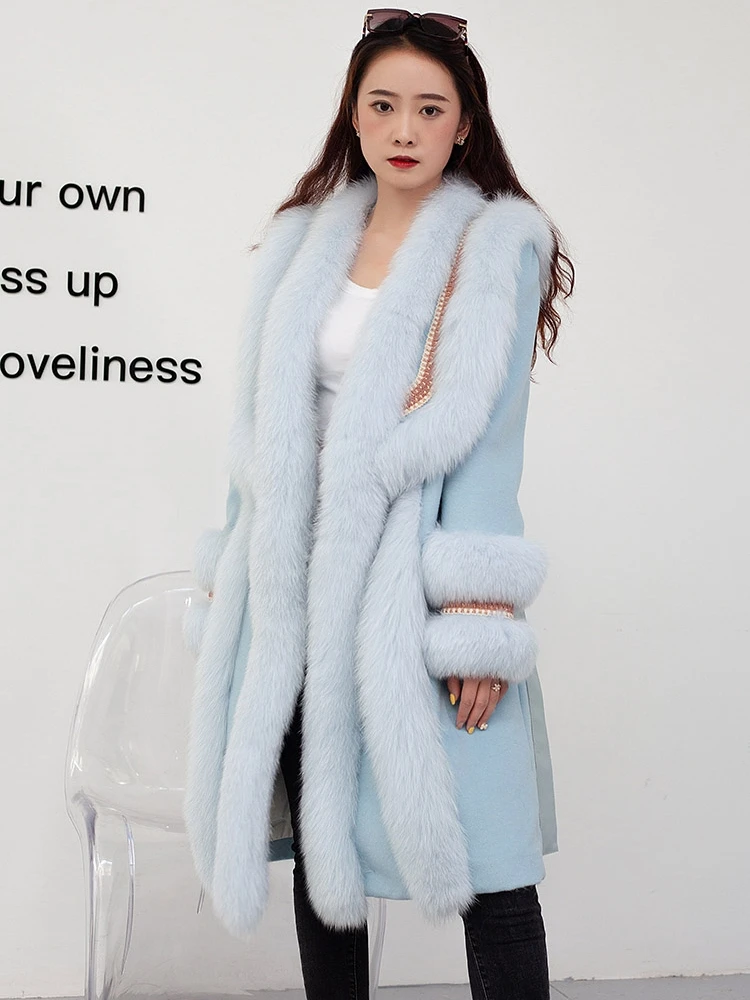 Рисунок 4 - 2023 зимняя длинная куртка из гусиного пуха