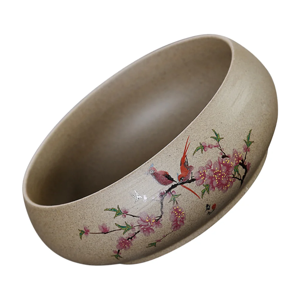 

Tea Washing Bowl Teacup Wash Container Tea Ceremony Accessories Tea Cup Washing Bowl for Shop Office Tea Room