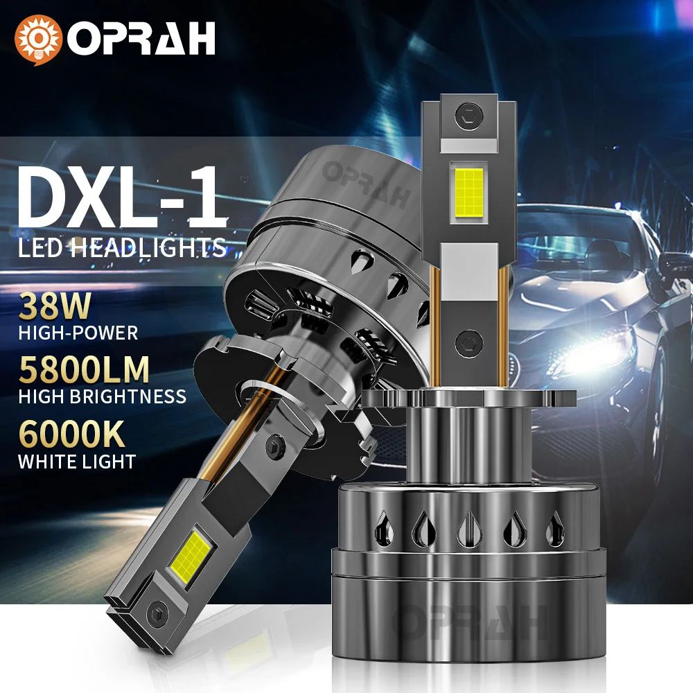 Светодиодные фары Oprah D1S D3S Canbus CSP D4S D5S D2S D8S Led лм 80 Вт супер яркие D1R D4R D2R D3R D Series